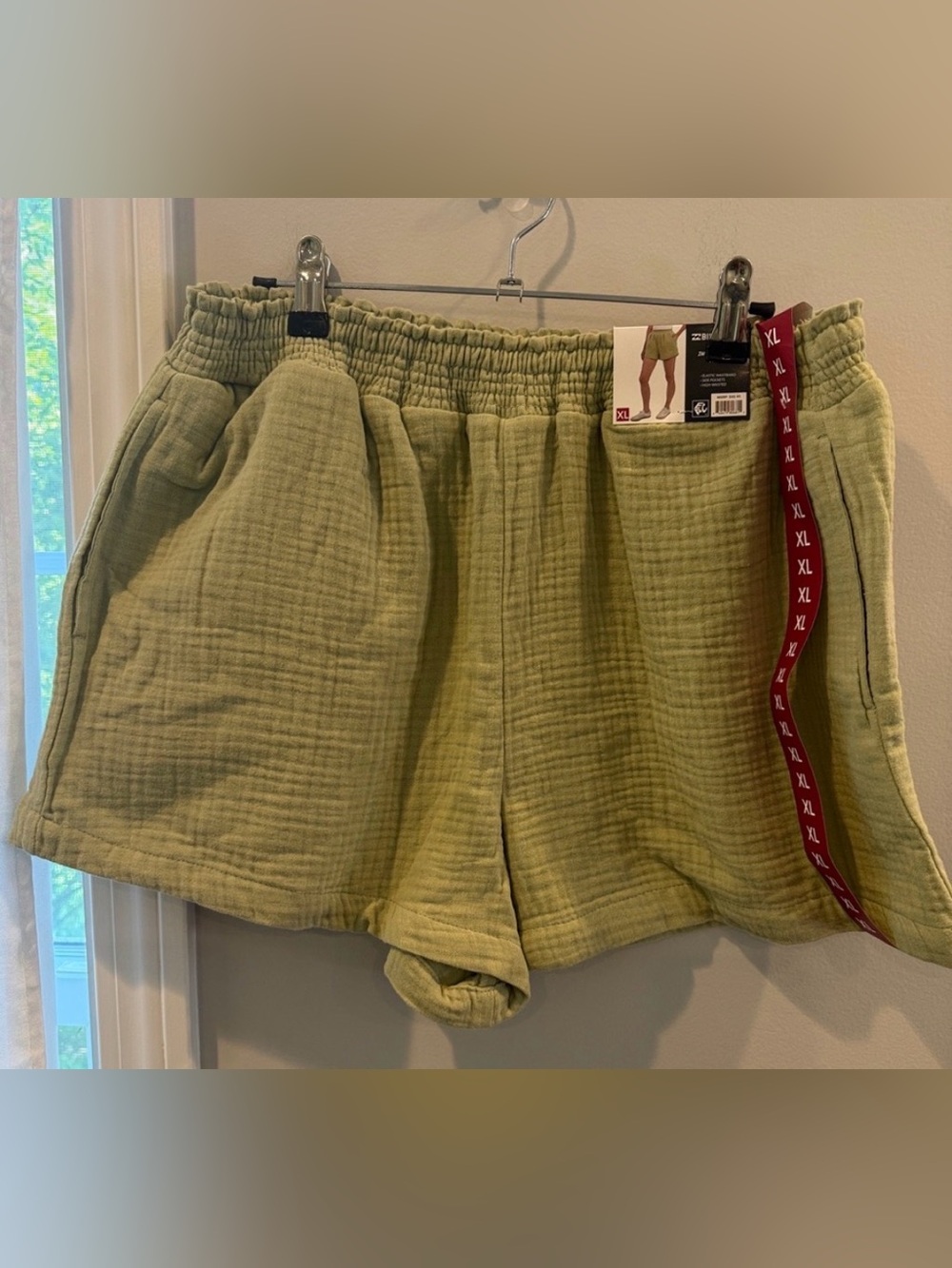 Billabong Olive Green Stay Cool Gauze Shorts - XL